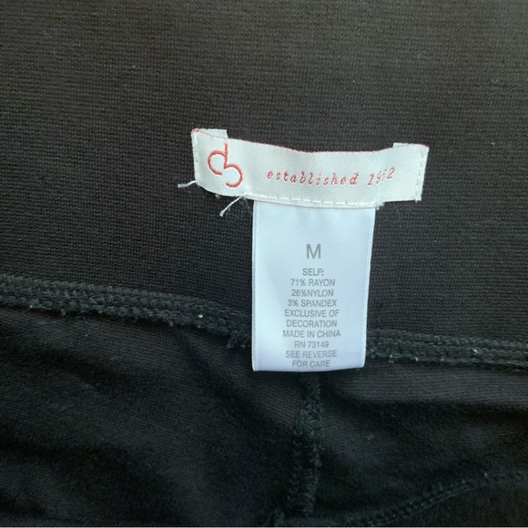 Dress Barn Women’s Size Medium stretch pants leggings - Picture 2 of 2